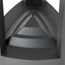 Bolardo luminoso LED Lucande Pirron, altura 80 cm, enchufe, IP54