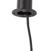 Bolardo luminoso LED Luzian de Lindby, altura 80 cm, negro, pica para fijar en