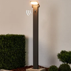 Bolardo luminoso LED Marius con sensor, 100 cm