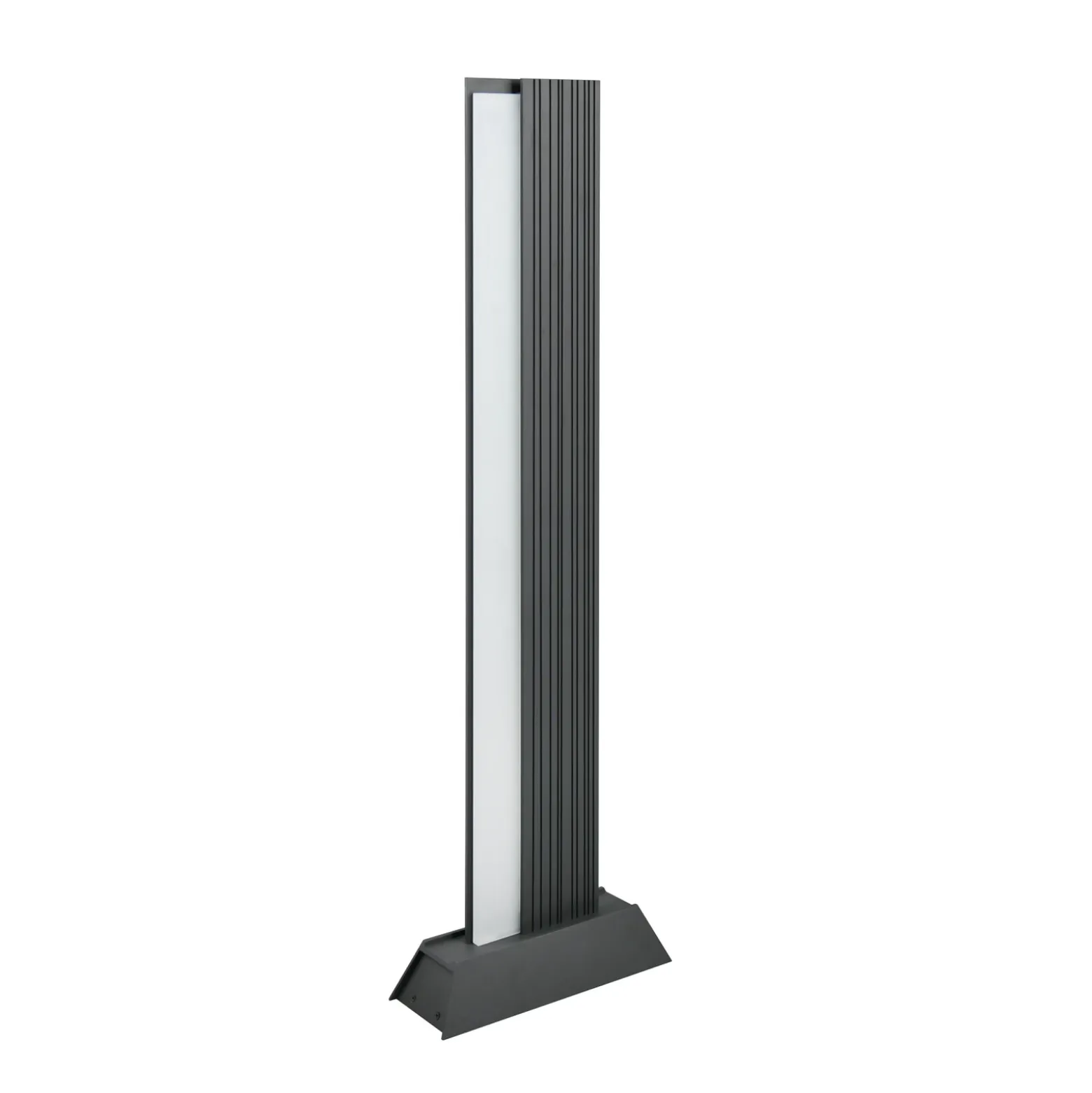 Bolardo luminoso LED MARIZA, altura 100 cm, antracita, metal, IP65