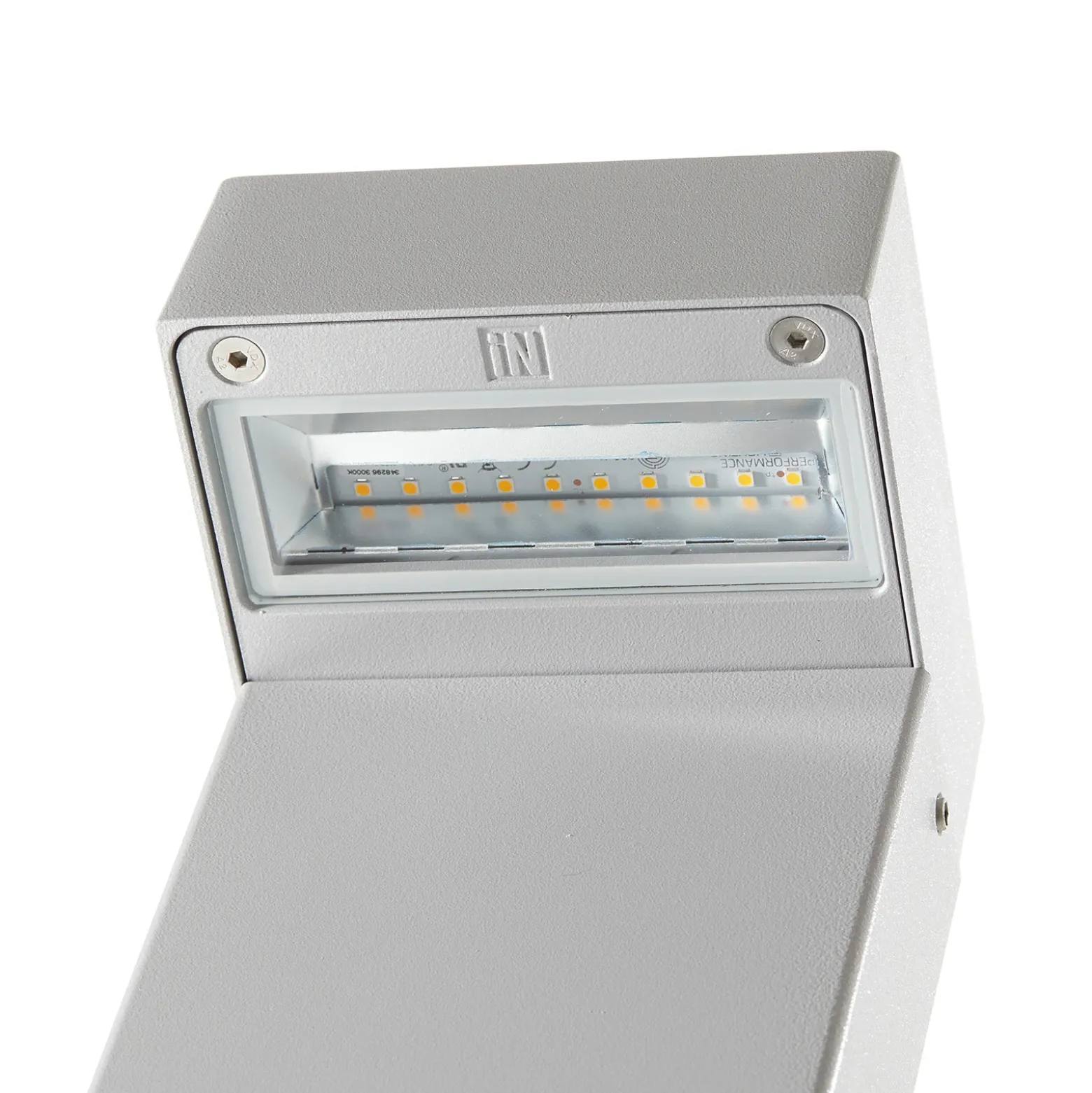 Bolardo luminoso LED Mimik 10 Postes 600 gris 3.000K