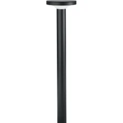 Bolardo luminoso LED MyWhite_Bond en negro moderno