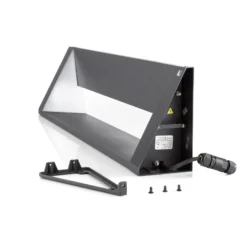 Bolardo luminoso LED Nembro IP54, aluminio fundido