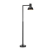 Bolardo luminoso LED Nubi, negro, IP44, atenuable, altura 115 cm