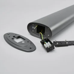 Bolardo luminoso LED Obri de Lindby, 80 cm, antracita, sensor