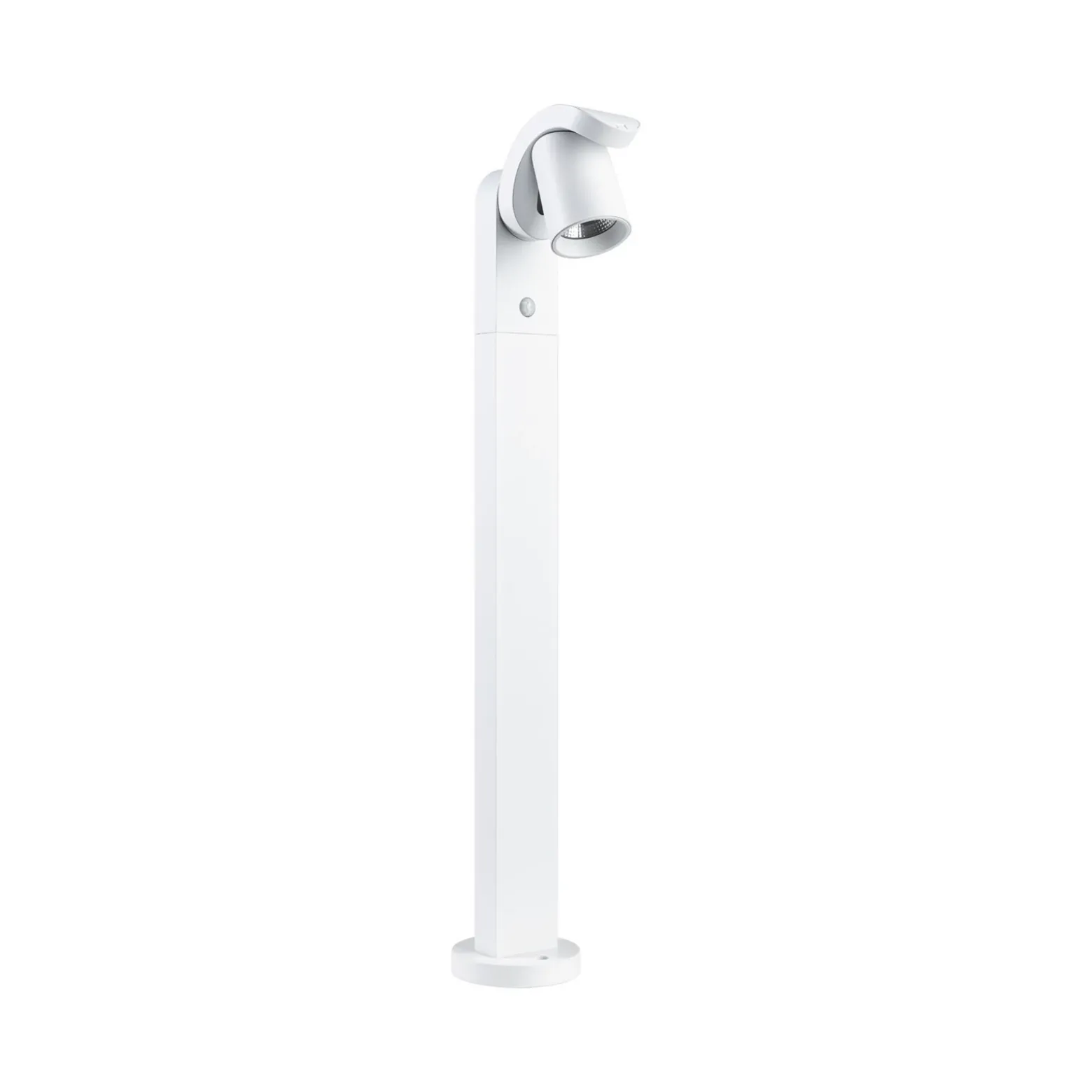 Bolardo luminoso LED Paulmann Cuff, aluminio, sensor, blanco