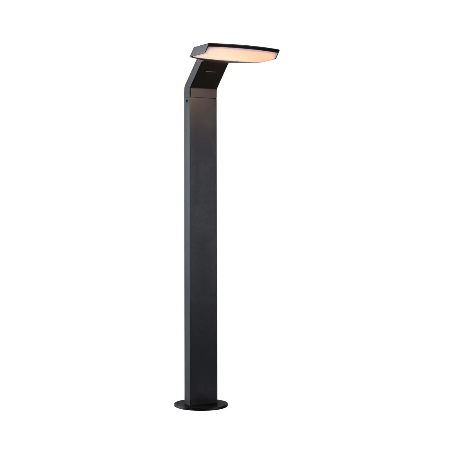Bolardo luminoso LED Paulmann Zenera, antracita, 2.200 K