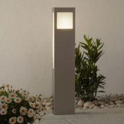Bolardo luminoso LED Paulo 80, sin enchufe