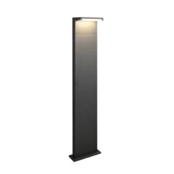 Bolardo luminoso LED Ravi, antracita, altura 100 cm, metal, IP65