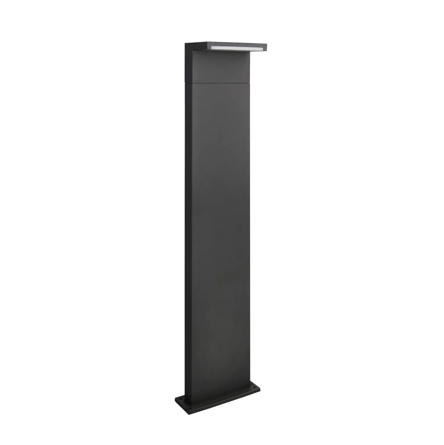 Bolardo luminoso LED Ravi, antracita, altura 100 cm, metal, IP65