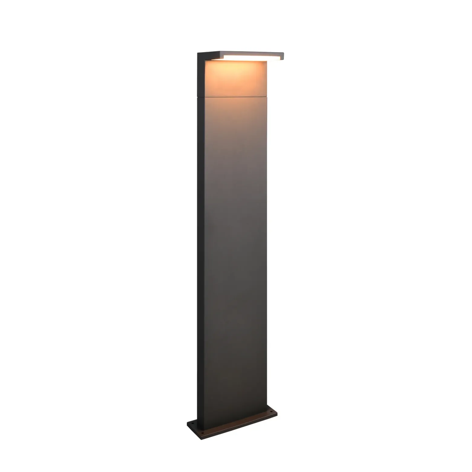 Bolardo luminoso LED Ravi, antracita, altura 100 cm, metal, IP65