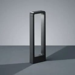 Bolardo luminoso LED RENO, antracita, altura 50 cm, metal, IP54