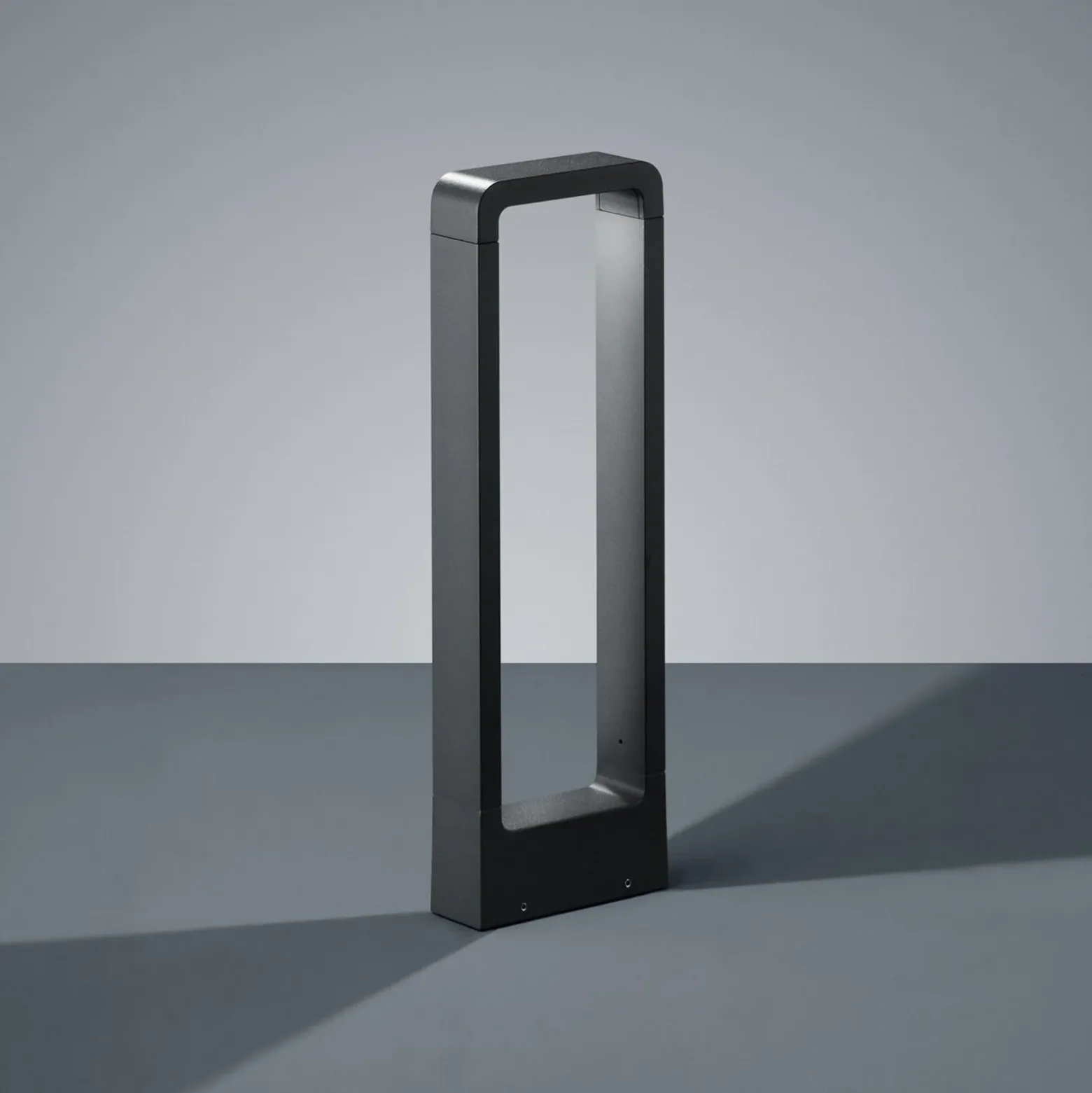 Bolardo luminoso LED RENO, antracita, altura 50 cm, metal, IP54