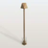 Bolardo luminoso LED Silva Edge, altura 80 cm, latón antiguo, IP65