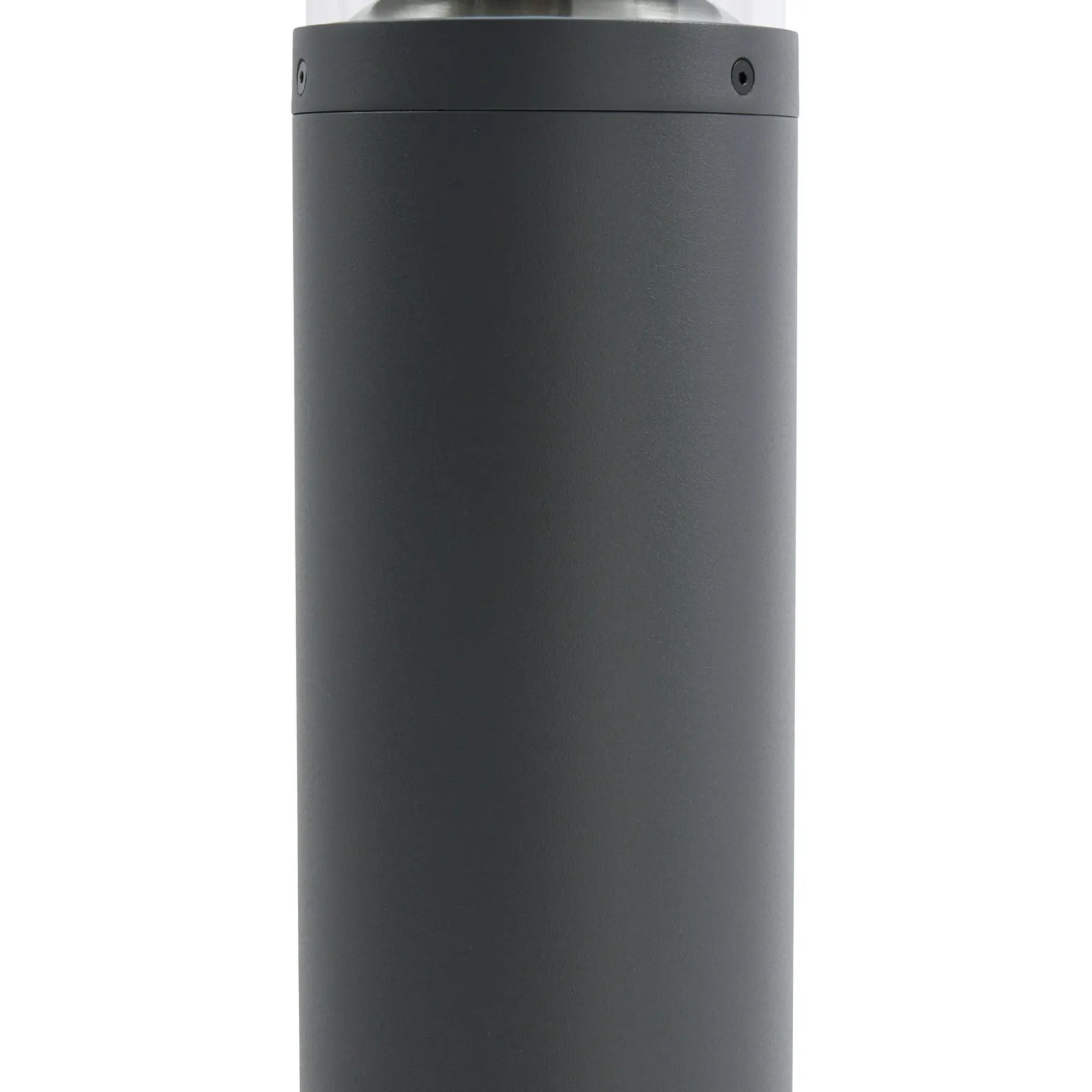 Bolardo luminoso LED Skagena de Lucande, antracita, altura 90 cm, IP54