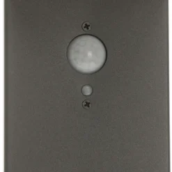 Bolardo luminoso LED solar Chioma de Lindby, antracita, sensor