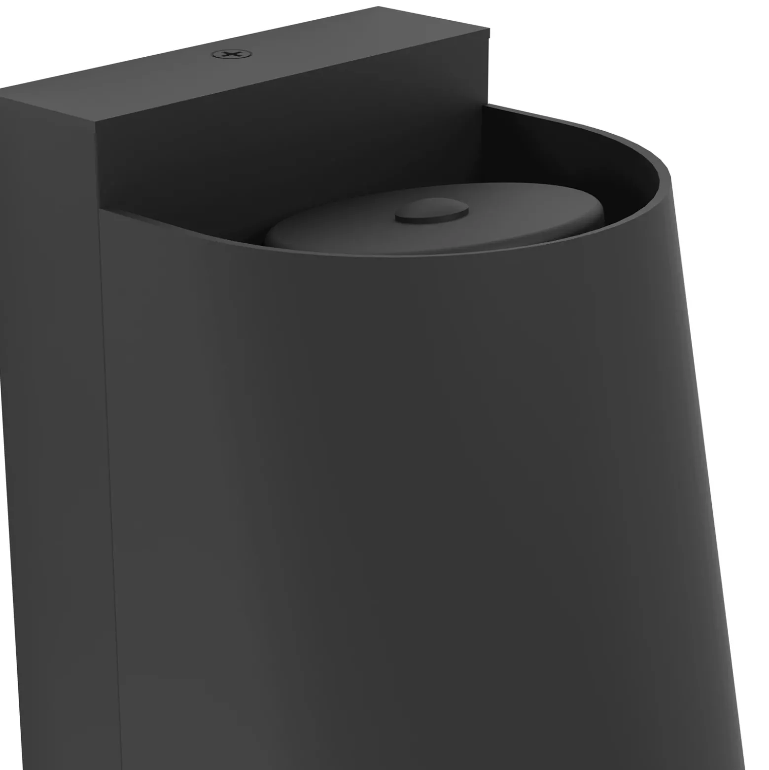Bolardo luminoso LED Stagnone en negro