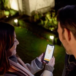 Bolardo luminoso LED STEINEL GL 80 C, Bluetooth Smart, antracita