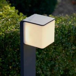 Bolardo luminoso LED STEINEL GL 80 C, Bluetooth Smart, antracita