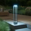 Bolardo luminoso LED STEINEL Stela C, 86 cm, color antracita, IP65, RGBWW