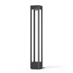 Bolardo luminoso LED STEINEL Stela C, 86 cm, color antracita, IP65, RGBWW