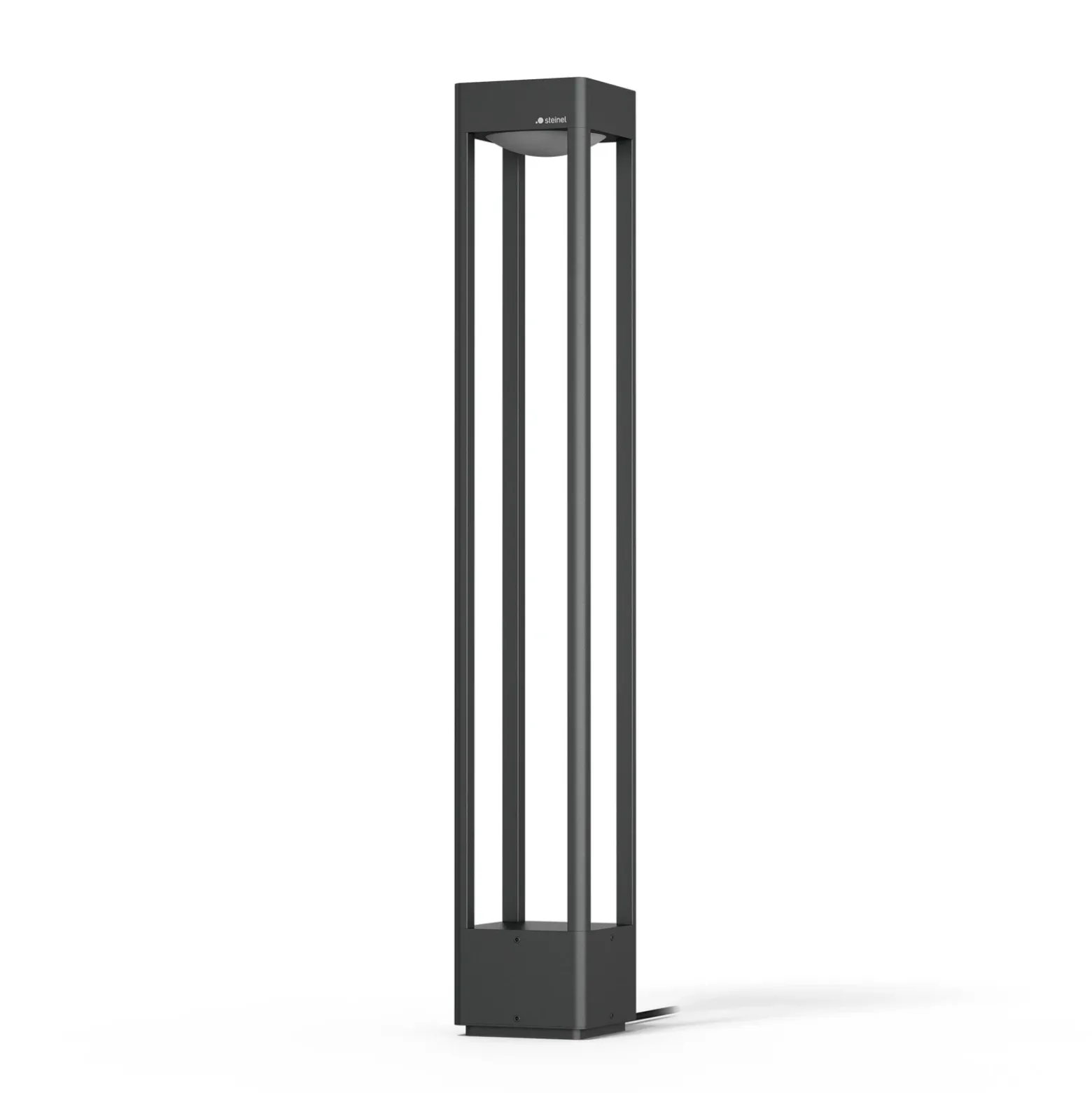Bolardo luminoso LED STEINEL Stela C, 86 cm, color antracita, IP65, RGBWW