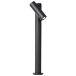Bolardo luminoso LED Tatium, antracita, 43 cm, aluminio, IP65