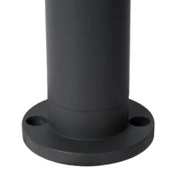 Bolardo luminoso LED Tatium, antracita, 43 cm, aluminio, IP65