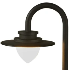 Bolardo luminoso LED Texas, IP54, color grafito, altura 80 cm