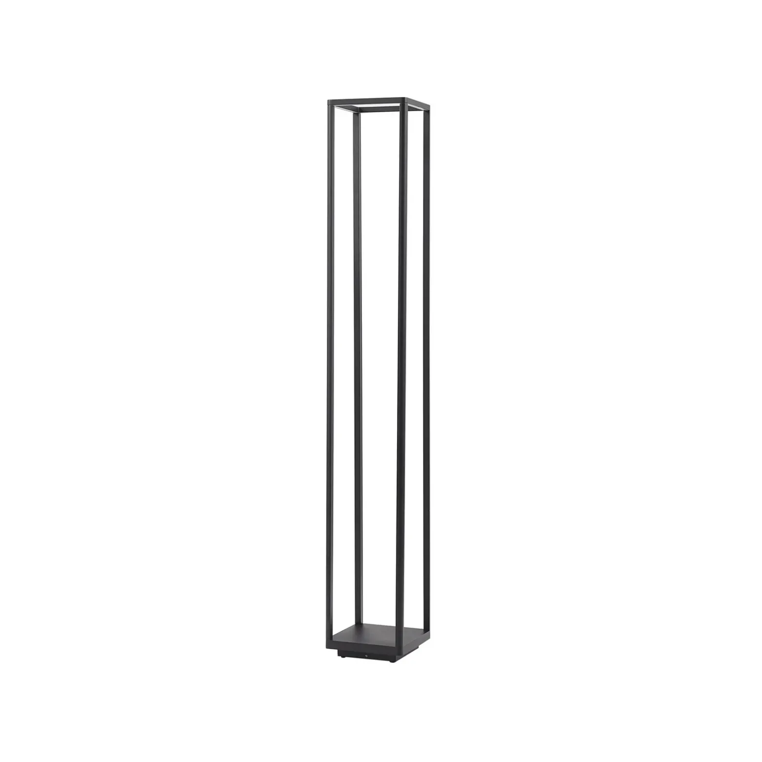 Bolardo luminoso LED Thorvid de Lucande, altura 120 cm, negro