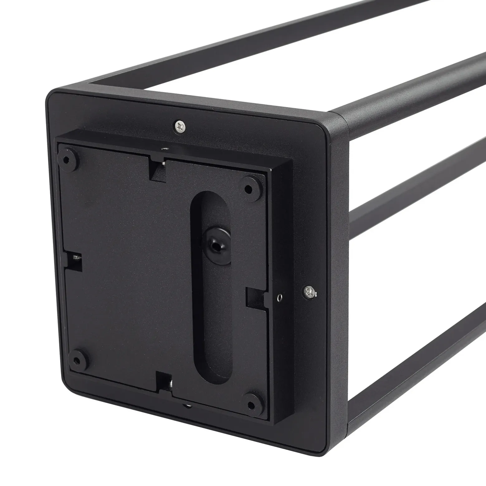 Bolardo luminoso LED Thorvid de Lucande, altura 120 cm, negro