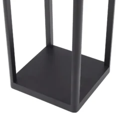 Bolardo luminoso LED Thorvid de Lucande, altura 120 cm, negro