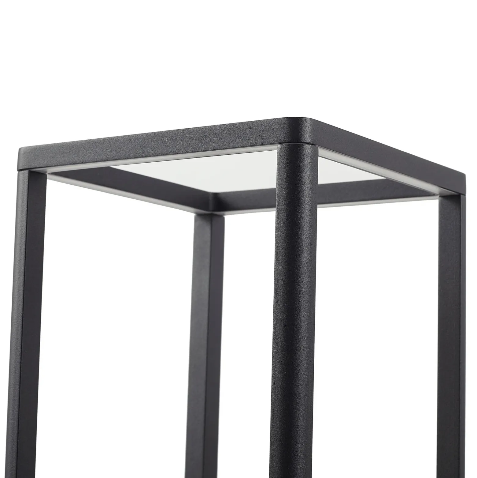 Bolardo luminoso LED Thorvid de Lucande, altura 120 cm, negro