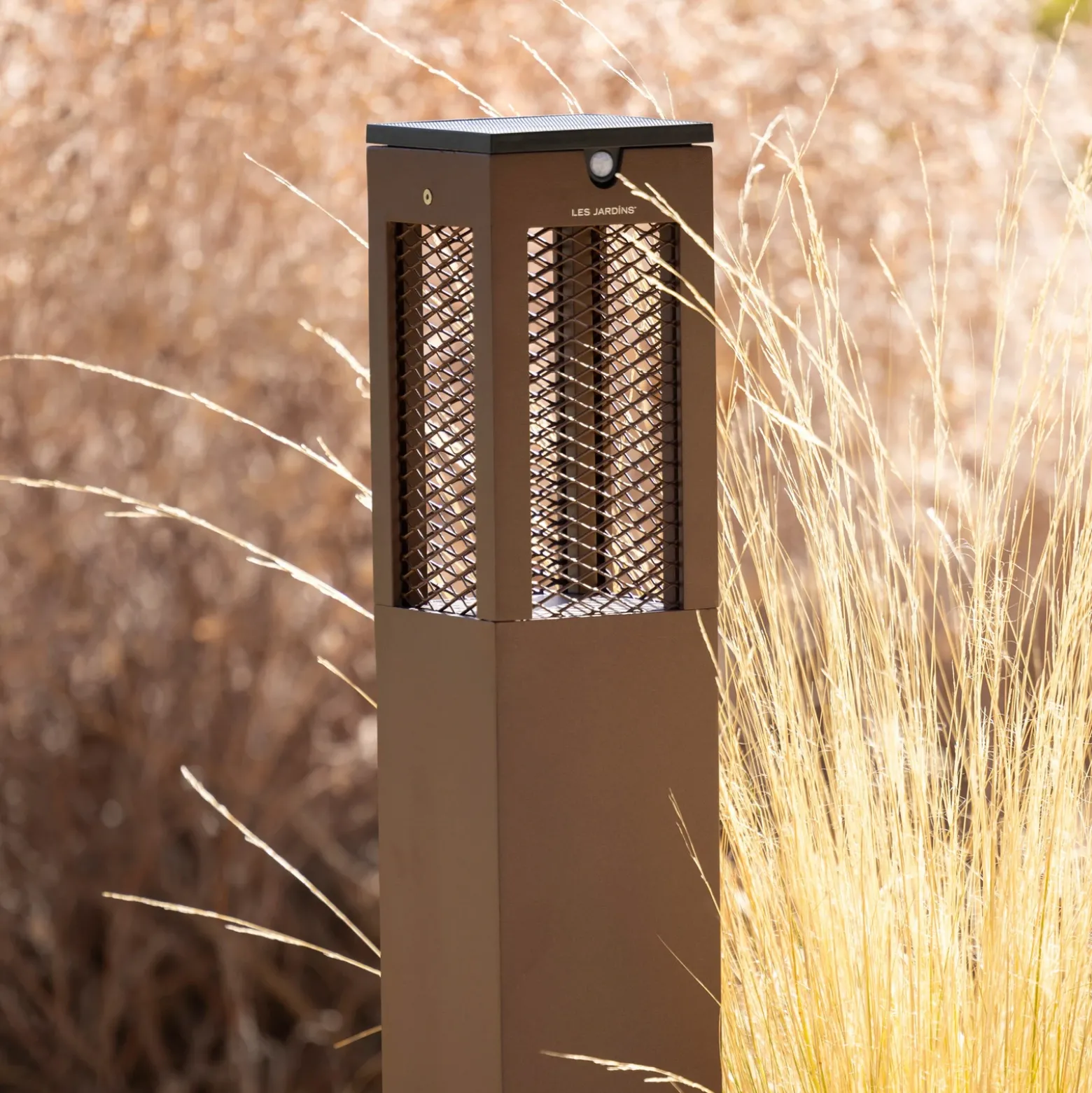 Bolardo luminoso LED Tradition Sensor Corten 90cm
