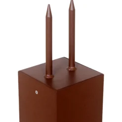 Bolardo luminoso LED Tradition Sensor Corten 90cm