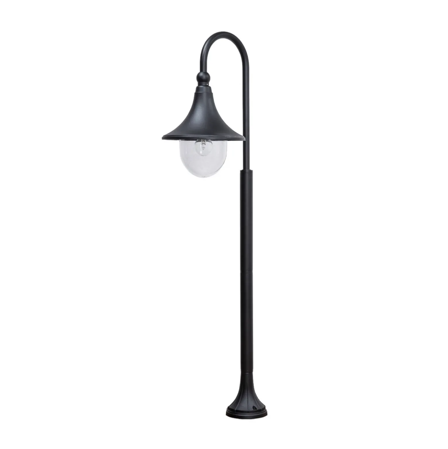 Bolardo luminoso Lindby «Daphne», 120 cm, negra, metal, E27