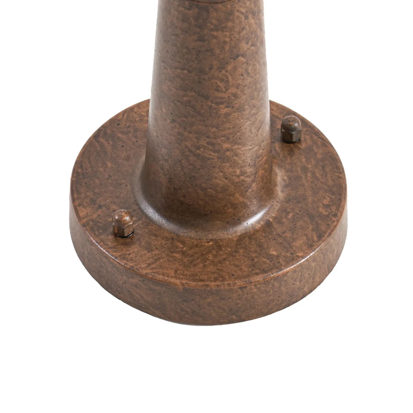 Bolardo luminoso Lindby Eloretta, óxido, 60 cm, acero, IP44, E27