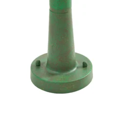 Bolardo luminoso Lindby Eloretta, verde, 60 cm, acero, IP44, E27