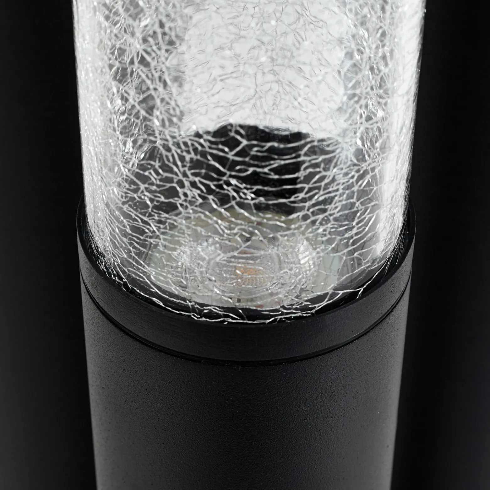 Bolardo luminoso Lindby Gavros, aluminio fundido a presión, 3 luces