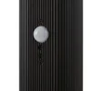 Bolardo luminoso Lindby Halvar, 80 cm, negro, IP65, GU10, sensor