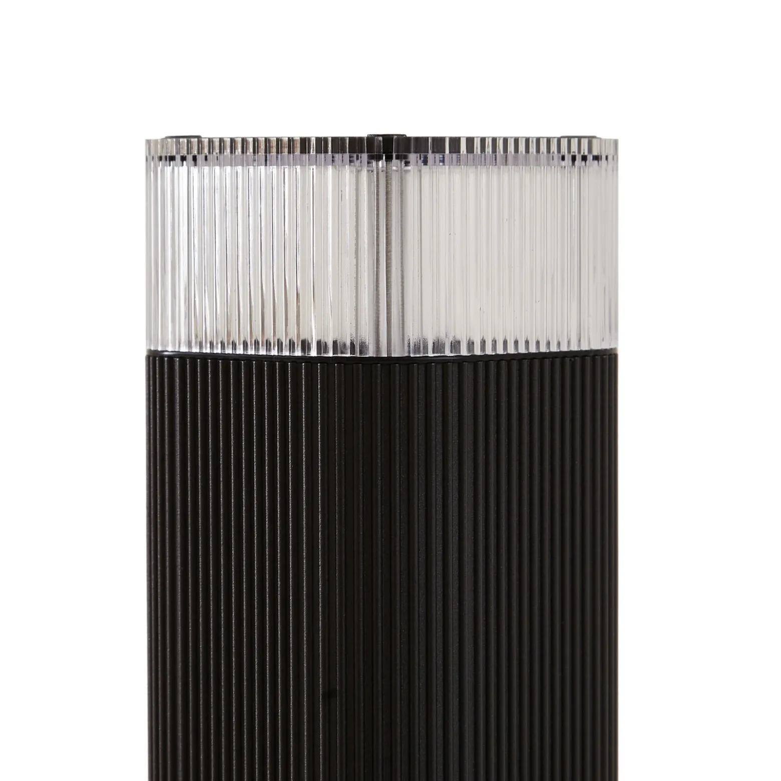 Bolardo luminoso Lindby Halvar, 50 cm, negro, IP65, GU10