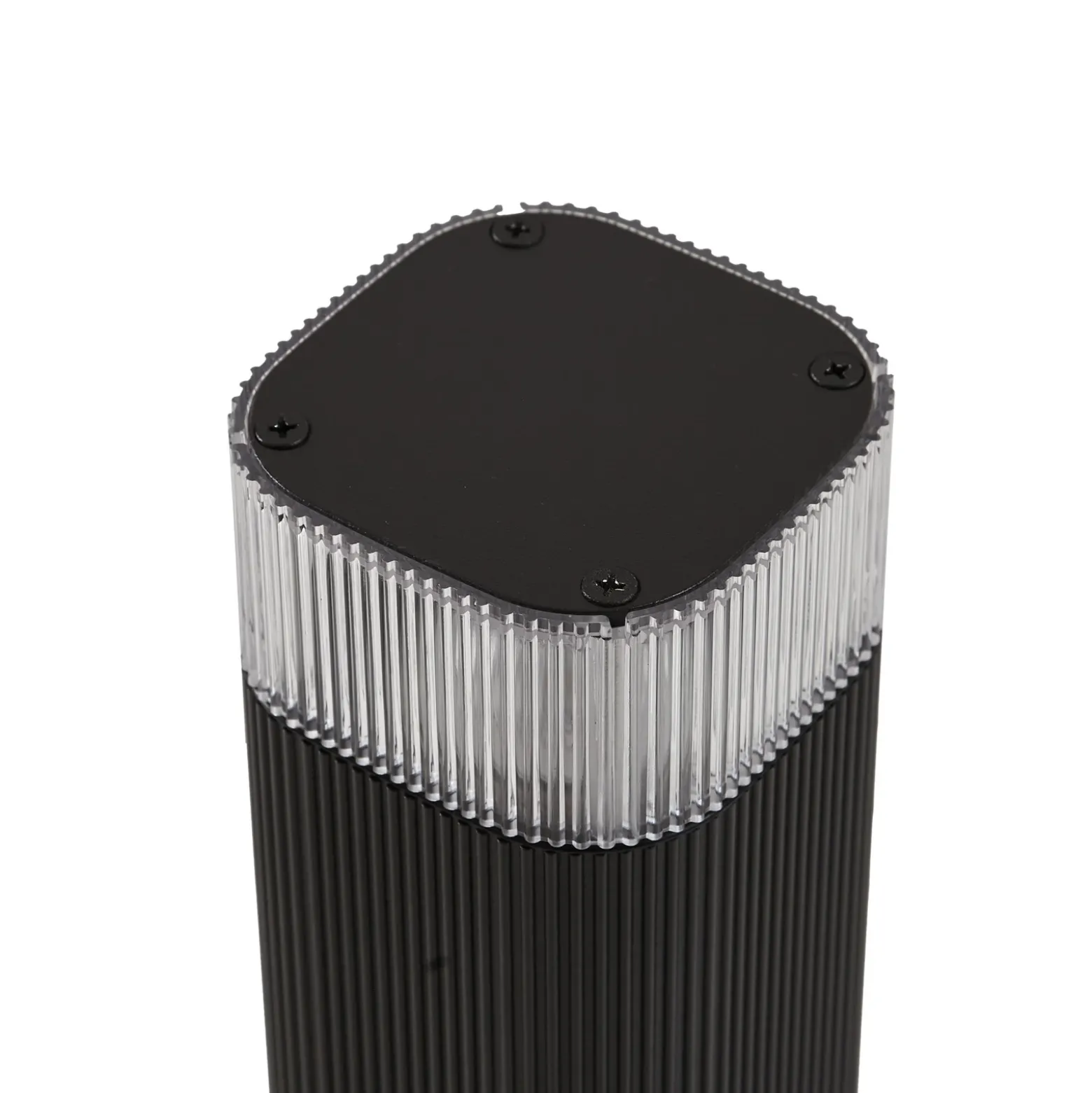 Bolardo luminoso Lindby Halvar, 50 cm, negro, IP65, GU10