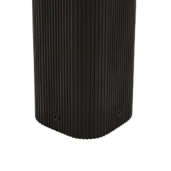 Bolardo luminoso Lindby Halvar, 50 cm, negro, IP65, GU10