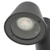 Bolardo luminoso Lindby Ileyna, 2 luces, antracita, 100 cm