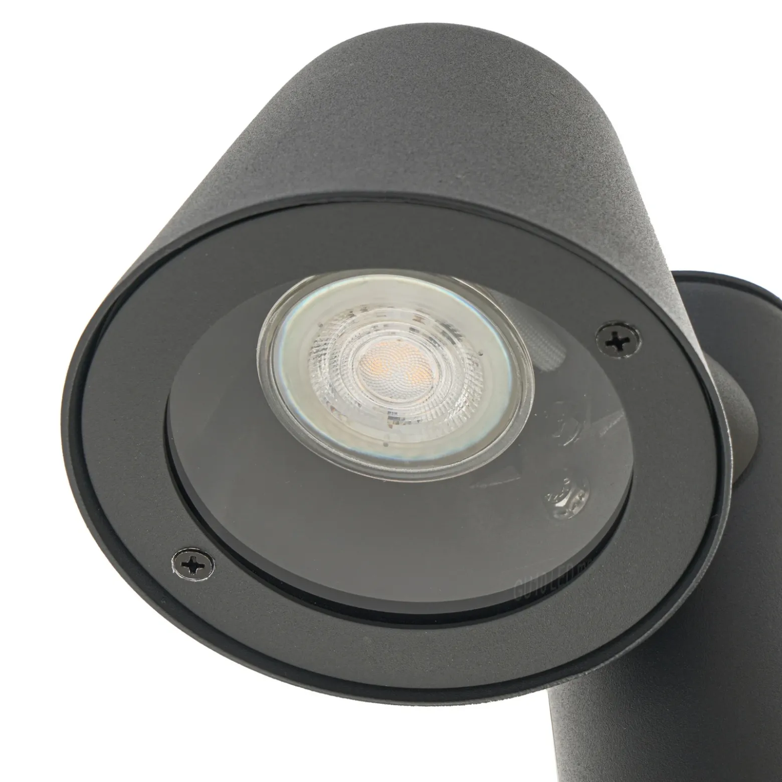 Bolardo luminoso Lindby Ileyna, 2 luces, antracita, 100 cm