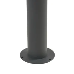 Bolardo luminoso Lindby Ileyna, 2 luces, antracita, 100 cm
