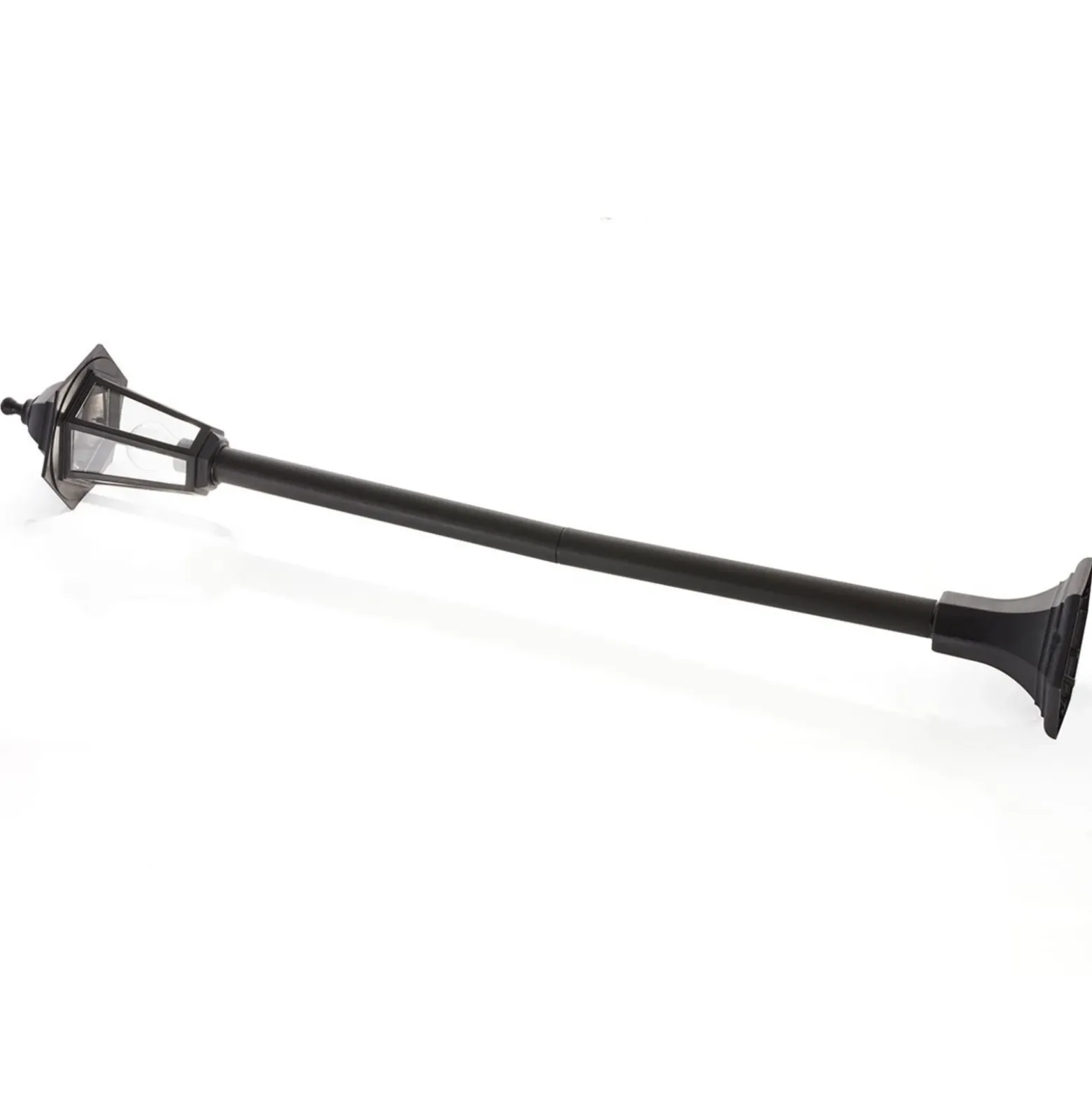 Bolardo luminoso Lindby Nane, 122 cm, farol, resistente al agua salada,