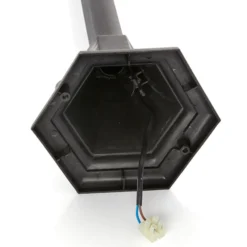 Bolardo luminoso Lindby Nane, 122 cm, farol, resistente al agua salada,