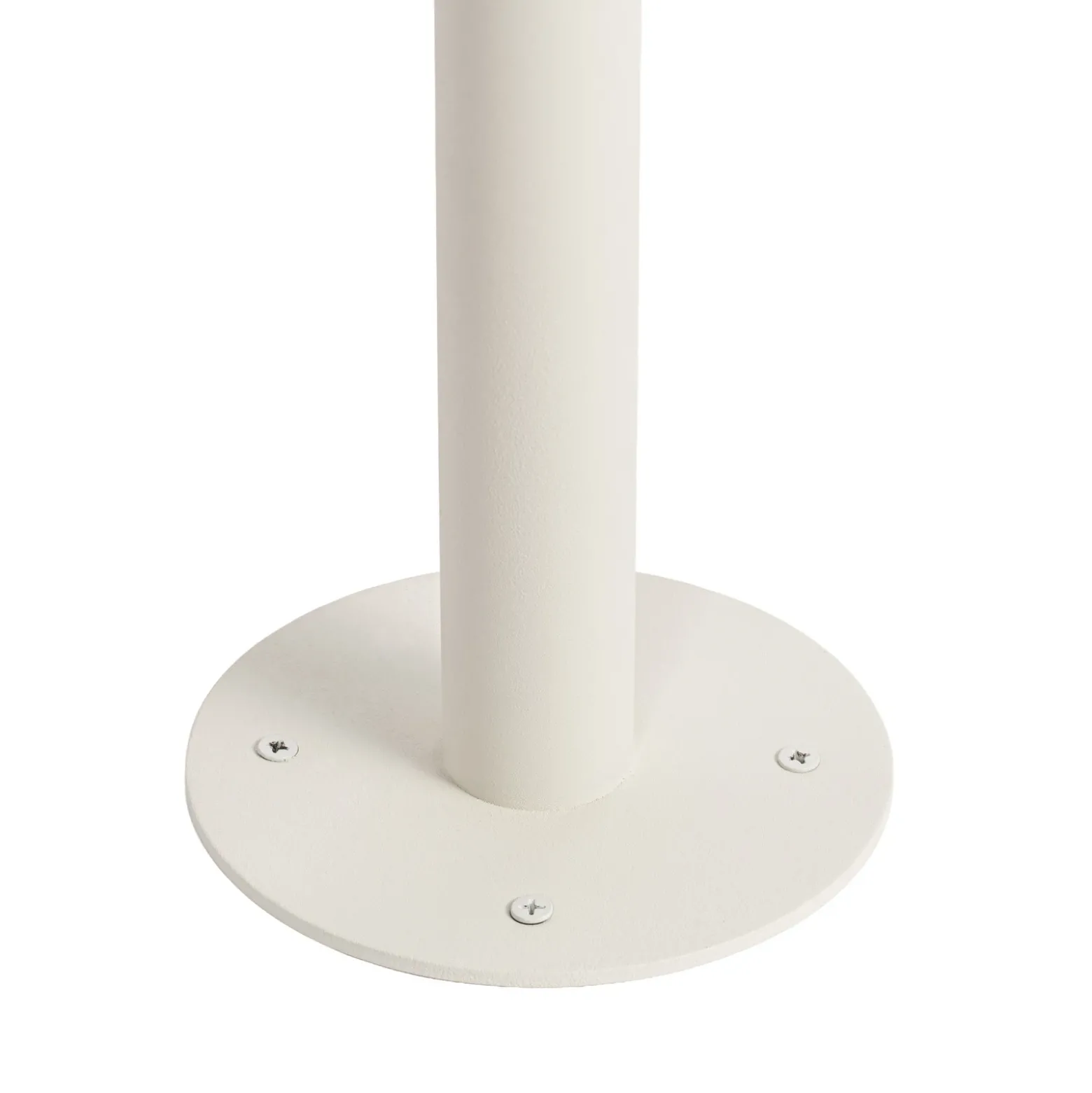 Bolardo luminoso Lindby Zayn, blanco, cristal, altura 109 cm, IP65