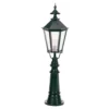 Bolardo luminoso Liverpool clásico, negro